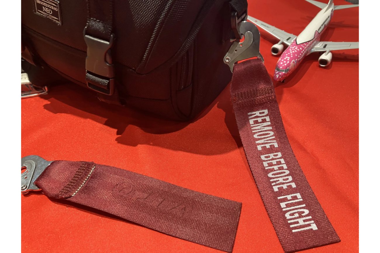 JTA B737-800 シートベルトタグ JTA シートベルトタグ JTA B737-800