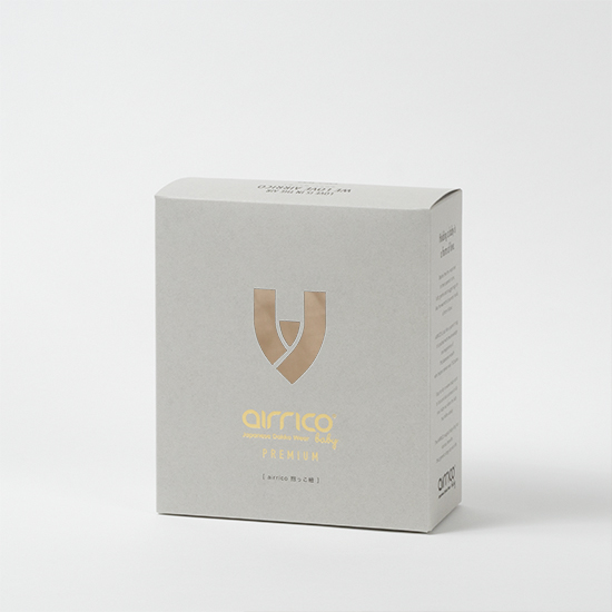 エアリコ抱っこ紐「プレミアム」ミルクティ | AIRRICOBABY