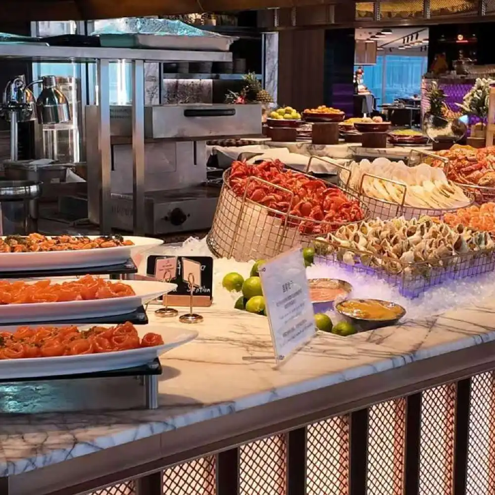 On56 Seafood Buffet Restaurant at Grand Hyatt Shanghai on the 56th
