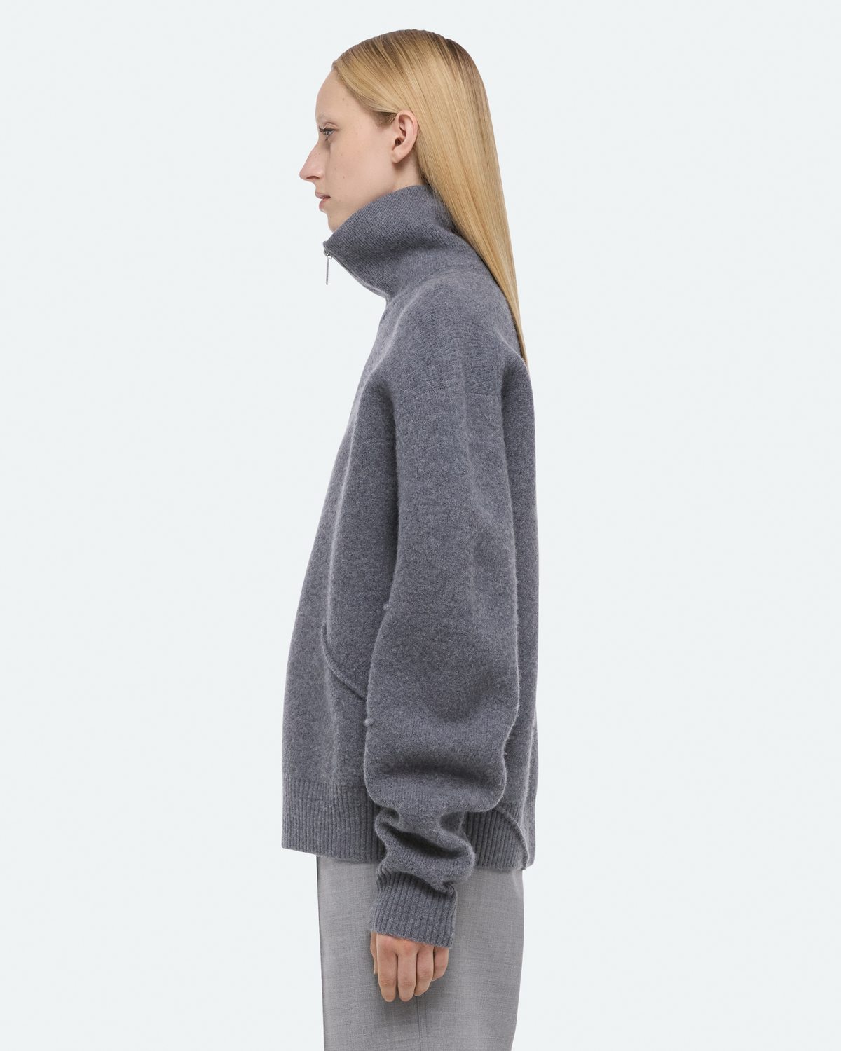 Helmut Lang Apex Quarter-Zip Sweater | HELMUTLANG.COM