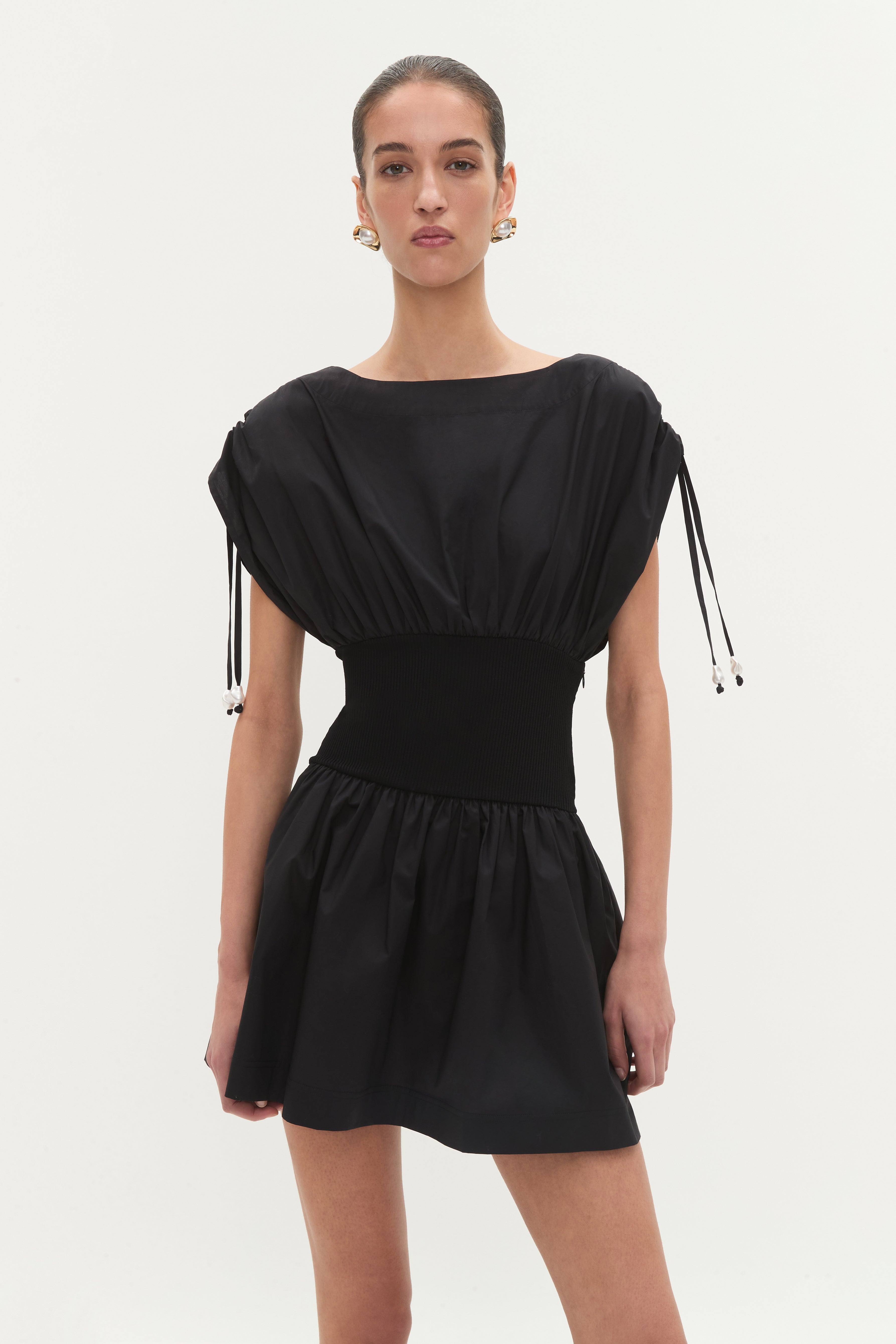 Isla Mini Dress | Black | Aje Studio – Aje ROW