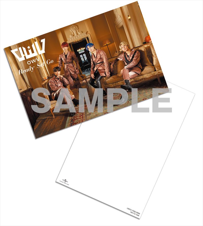 1月20日発売2nd Single「Ready Set Go」先着特典デザイン公開！｜OWV