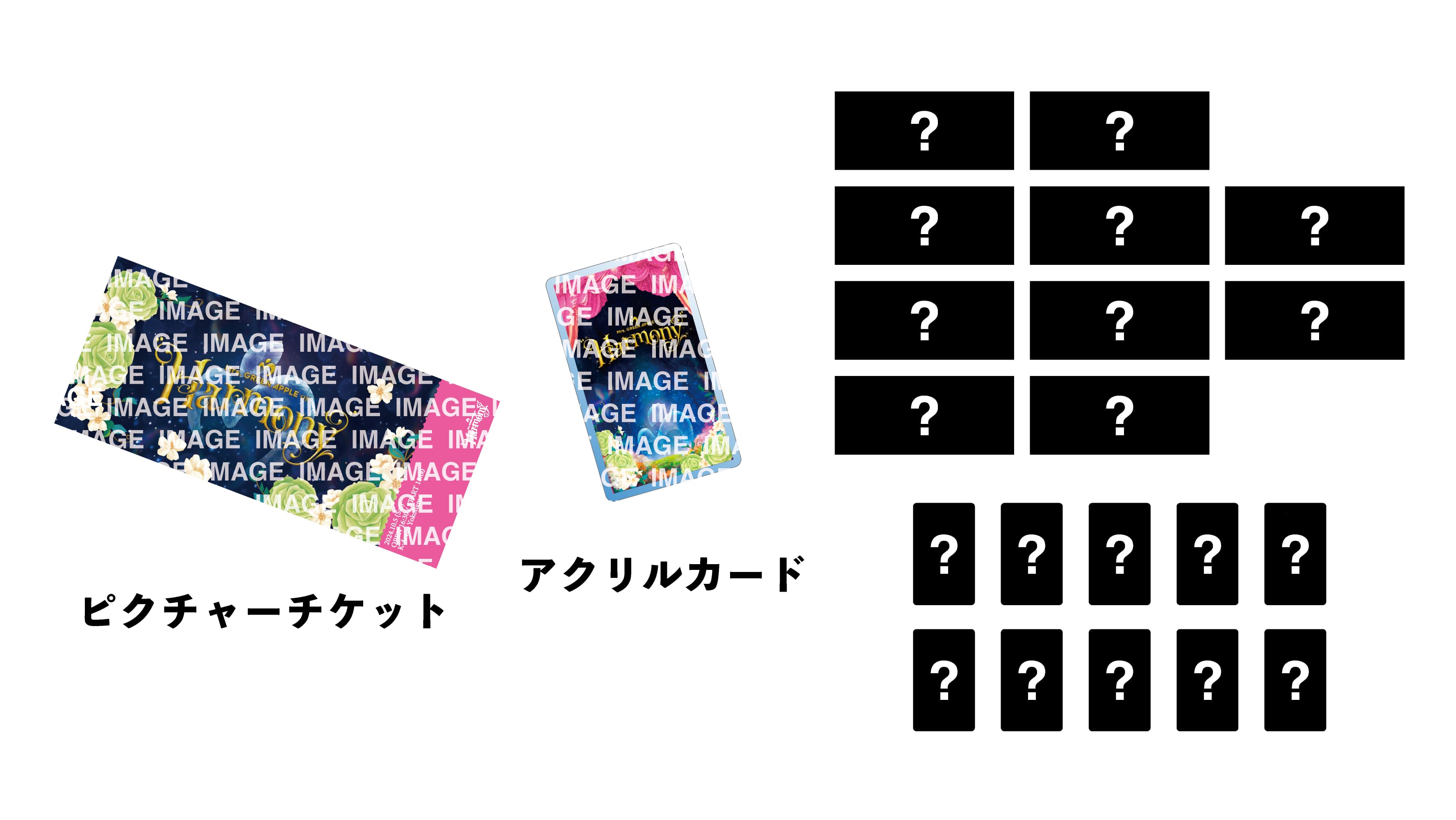 ≪Mrs. GREEN APPLE on “Harmony”≫Ringo Jamシート、およびSS指定席の
