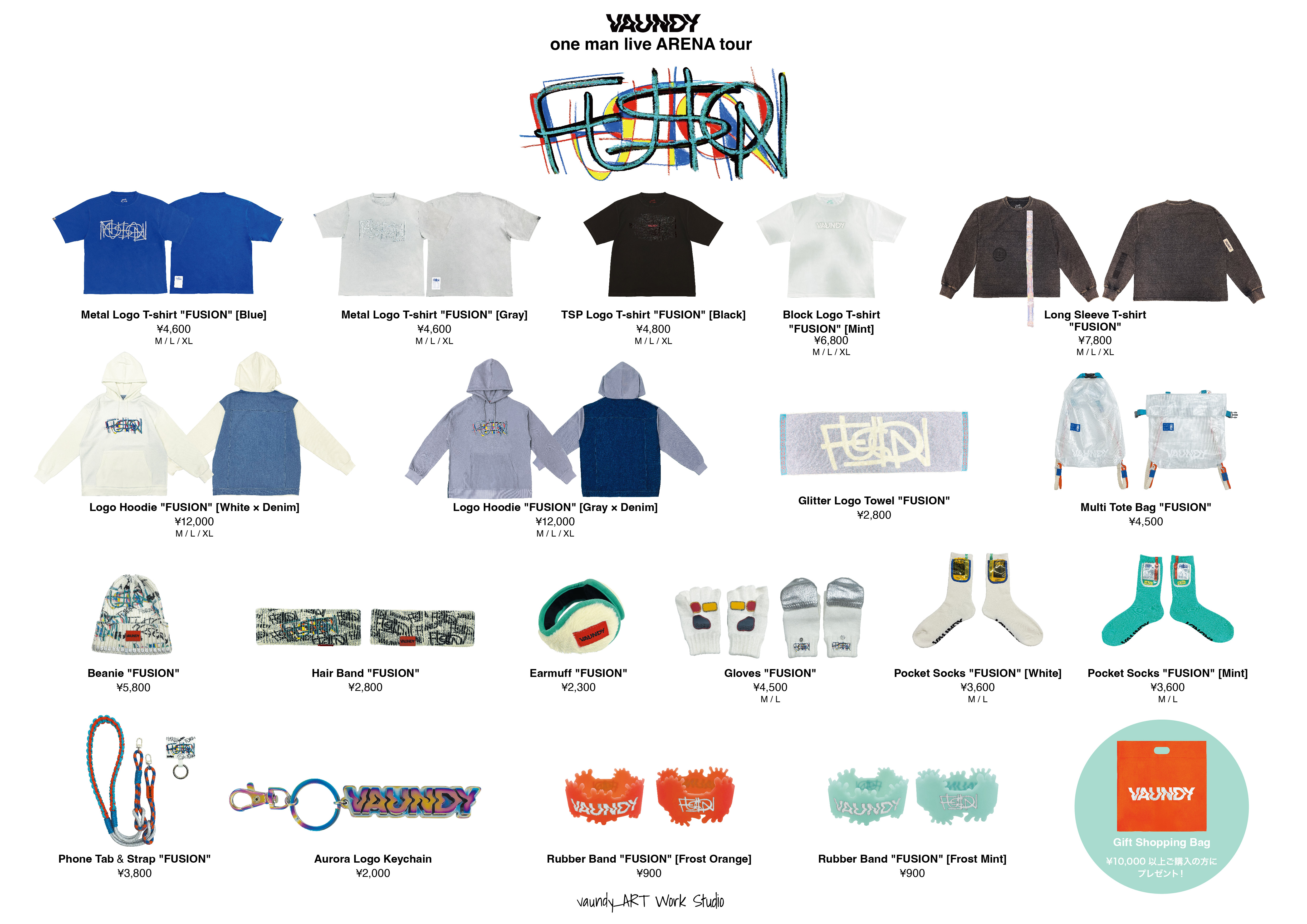 Post-event mail order confirmed!] Vaundy one-man live ARENA tour