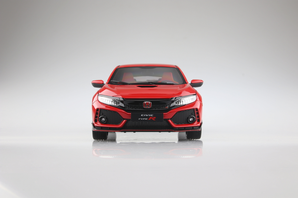 1/18 ホンダ シビック TYPE R フレームレッド - AOSHIMA SCALE MODEL