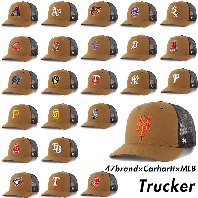 海外取寄 47ブランド MLB カーハート CARHARTT 47BRAND TRUCKER MESH