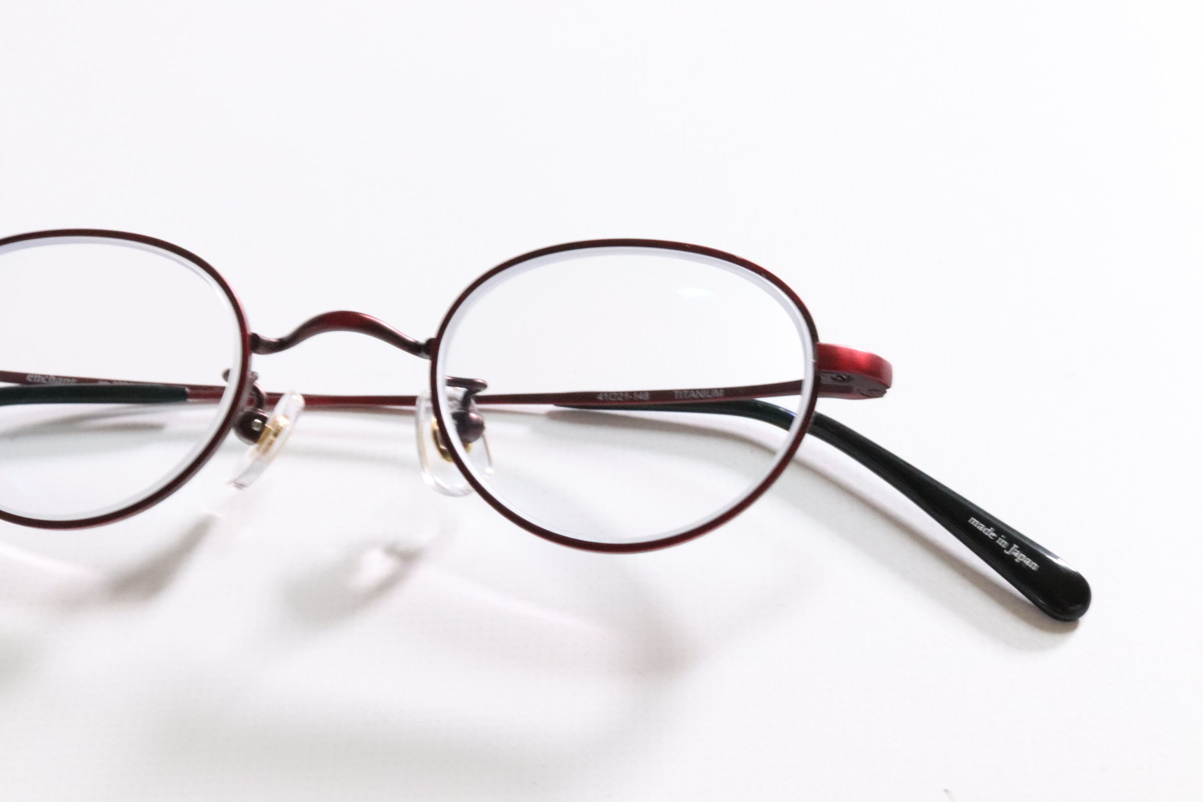 エンチャント【強度近視遠近両用メガネ】兵庫県川西市よりお越し