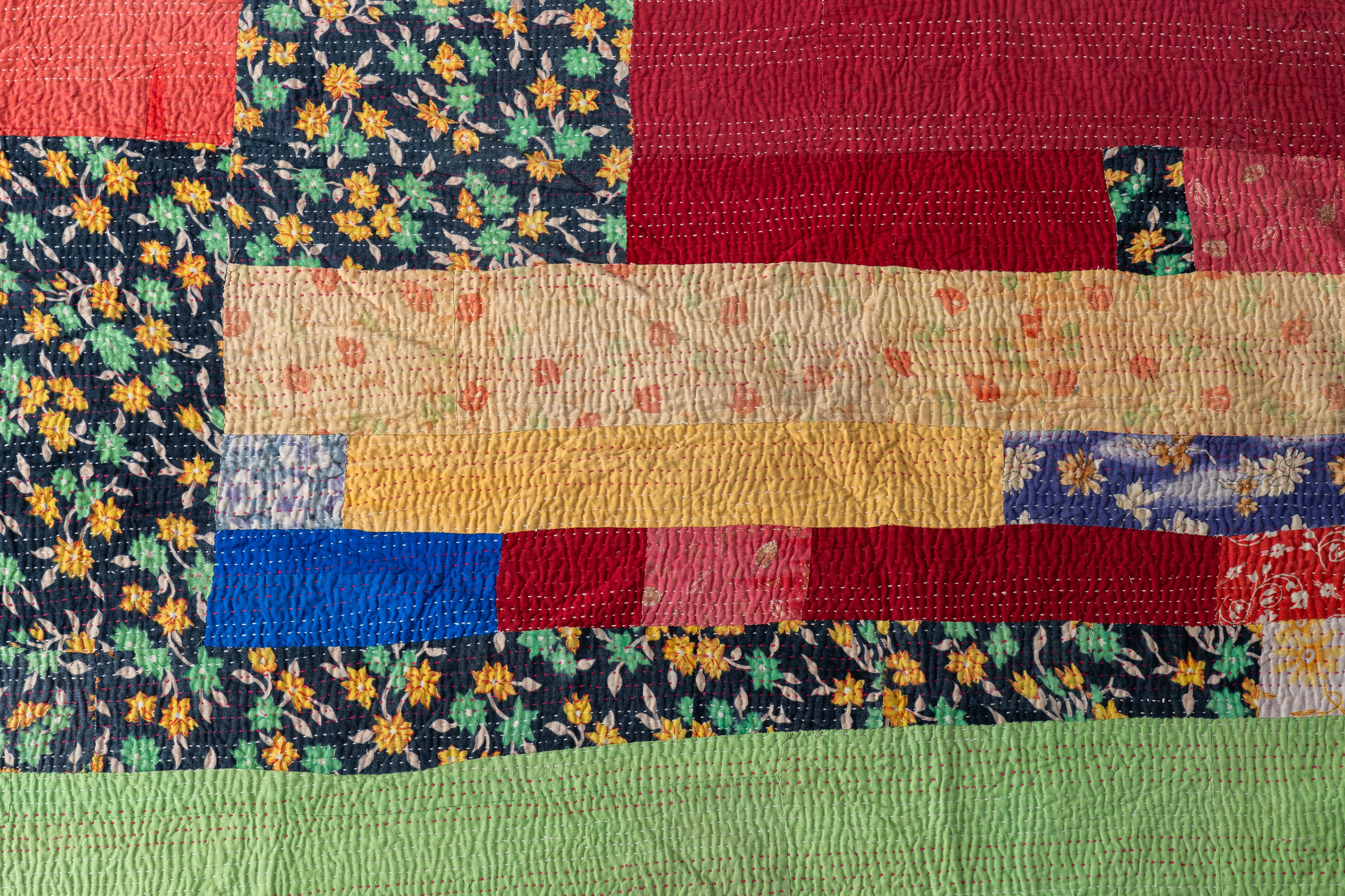 インド産 カンタキルト・ラリーキルト】ヴィンテージラグ専門店 amaleh