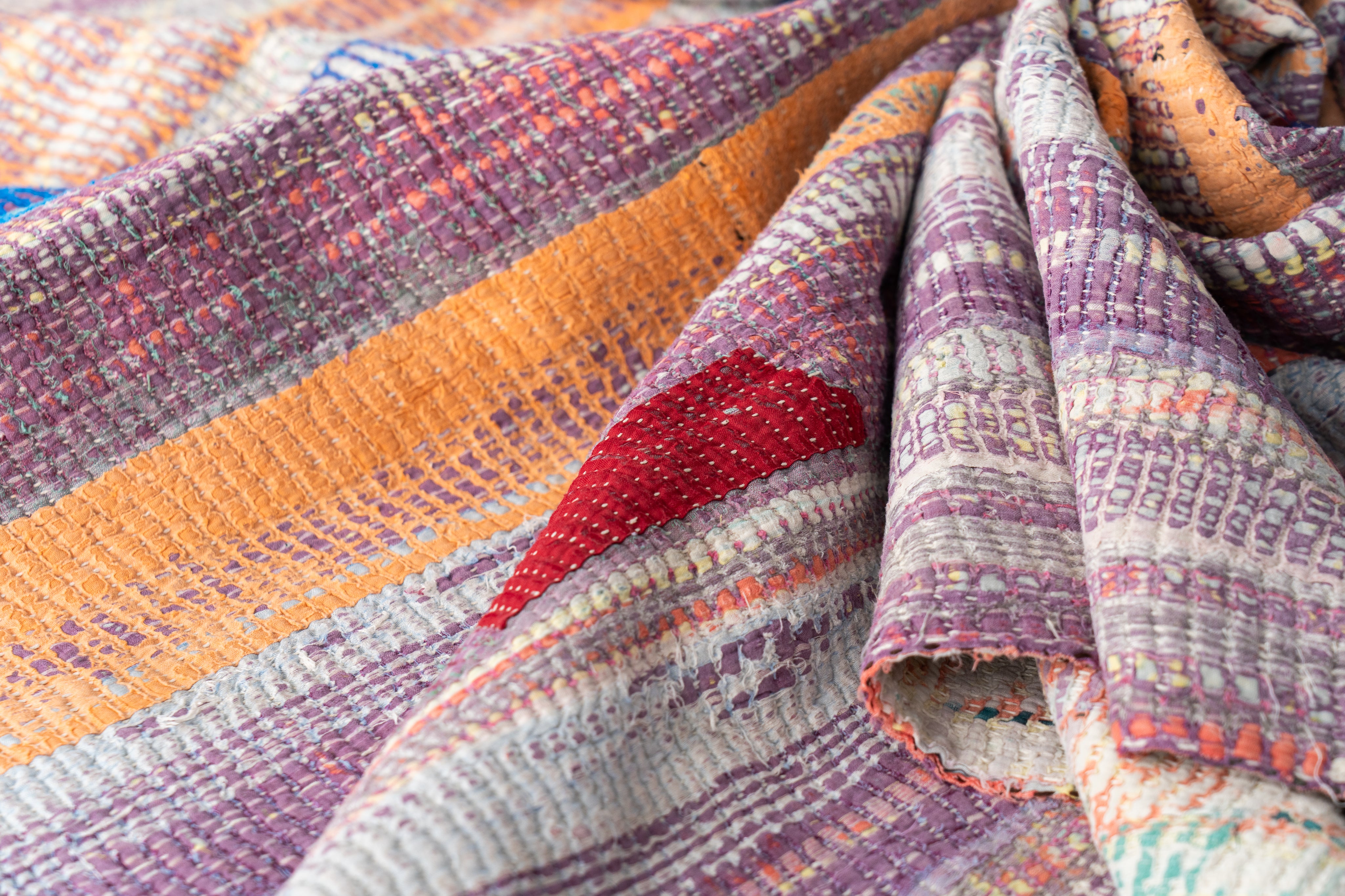 インド産 カンタキルト・ラリーキルト】ヴィンテージラグ専門店 amaleh