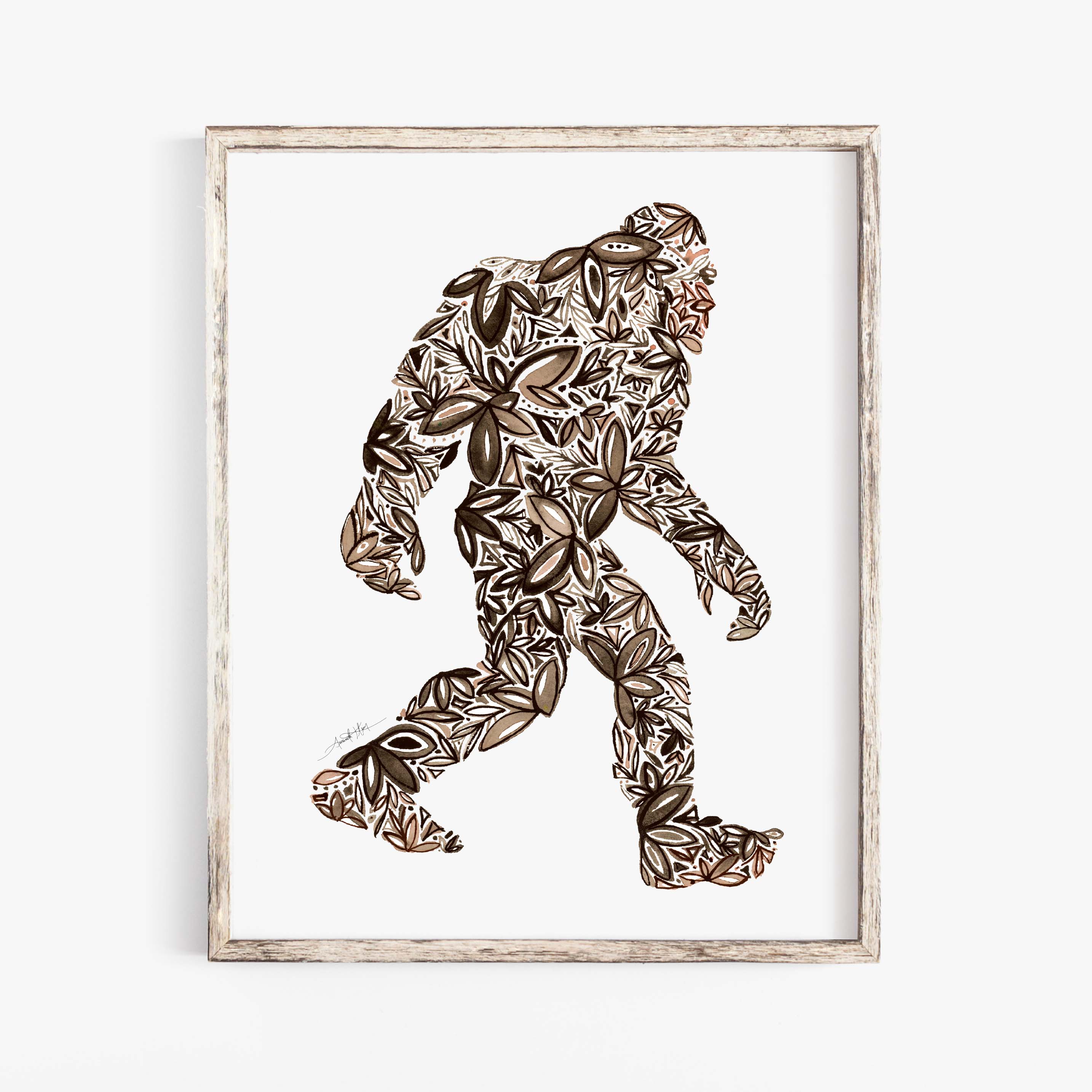Bigfoot Fine Art Print – Amanda Klein