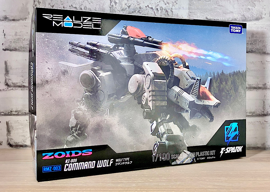 ゾイド リアライズモデル RMZ-003コマンドウルフ レビュー | Aoi-Ame's