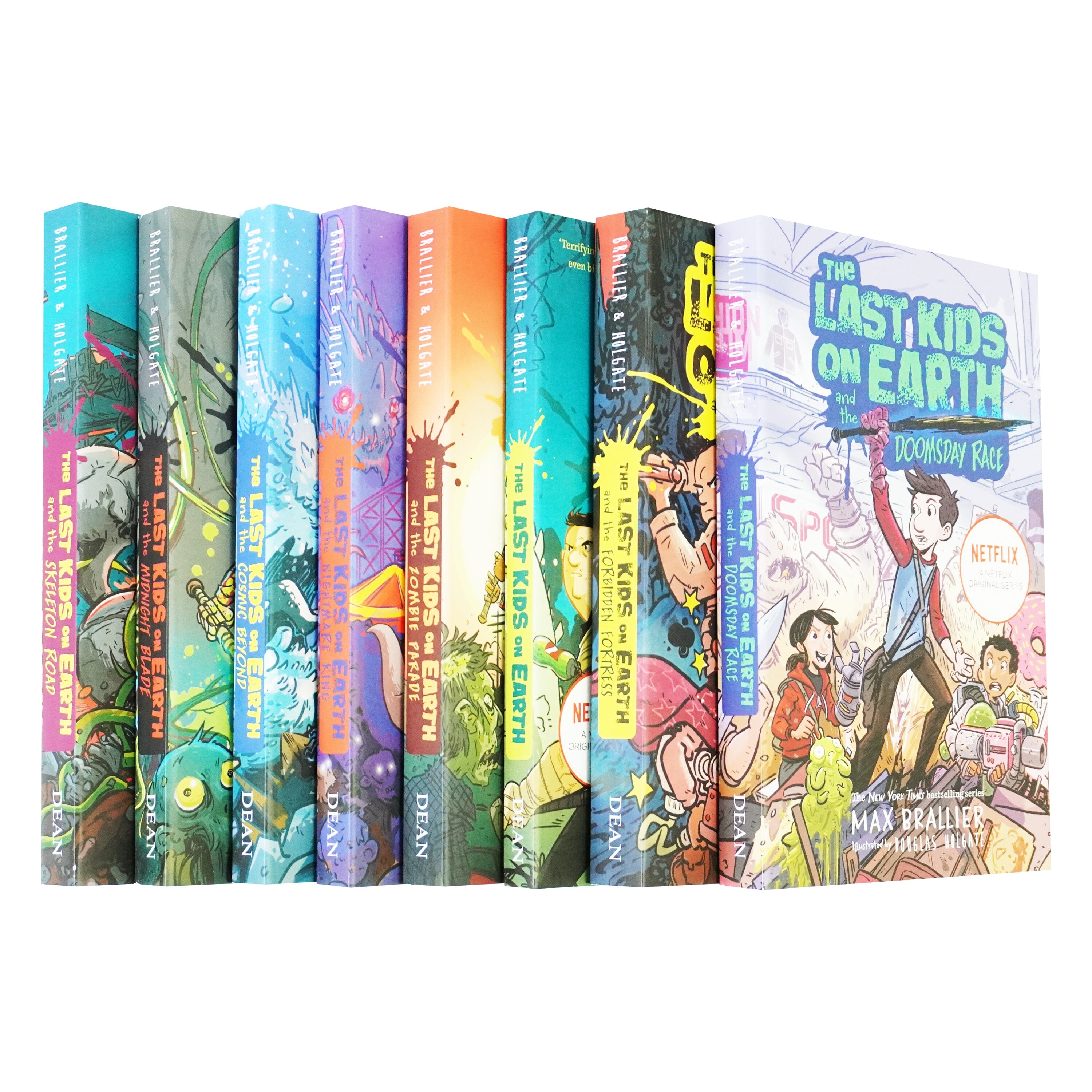 Last Kids on Earth Series by Max Brallier 8 Books Collection Set