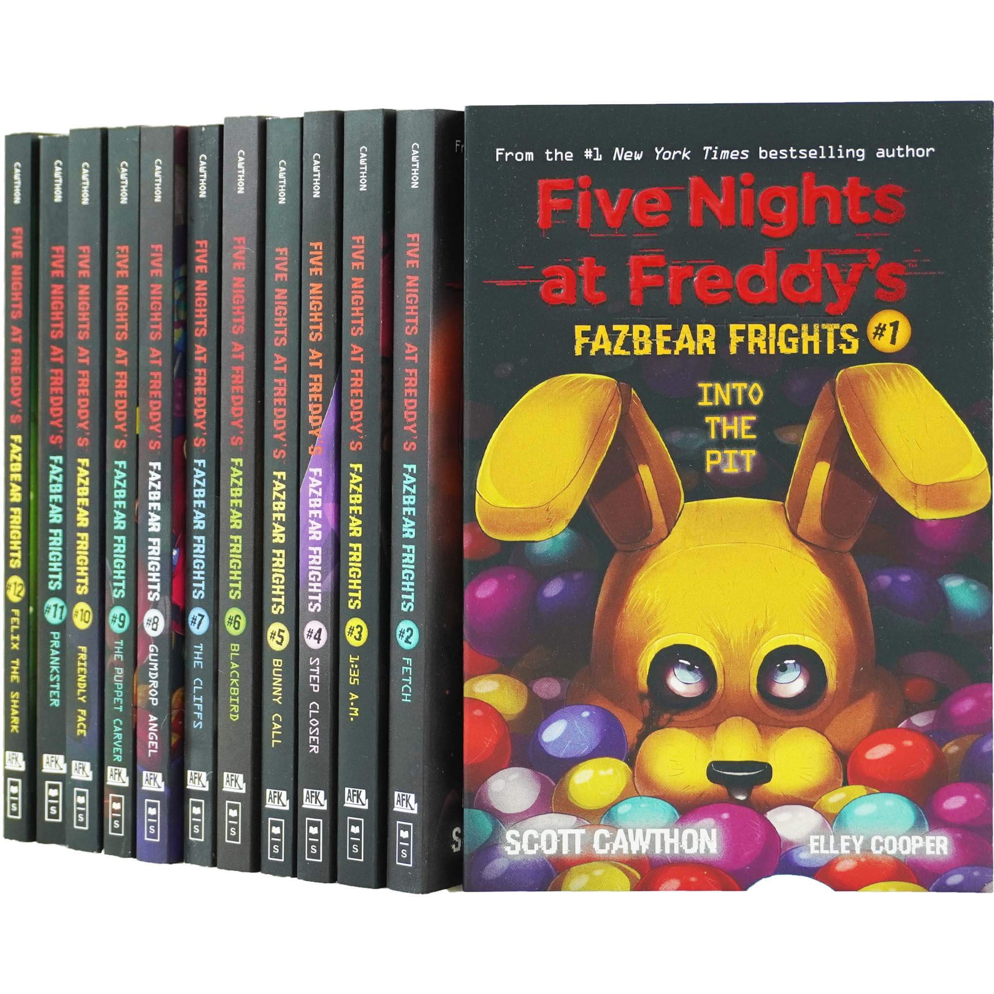 Five Nights at Freddy's Fazbear Frights By Scott Cawthon 12 Books