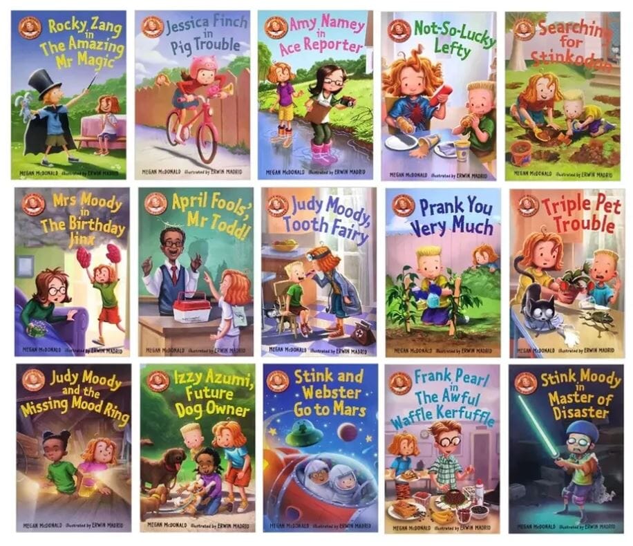 Judy Moody and Friends Series By Megan McDonald: illustrated 15