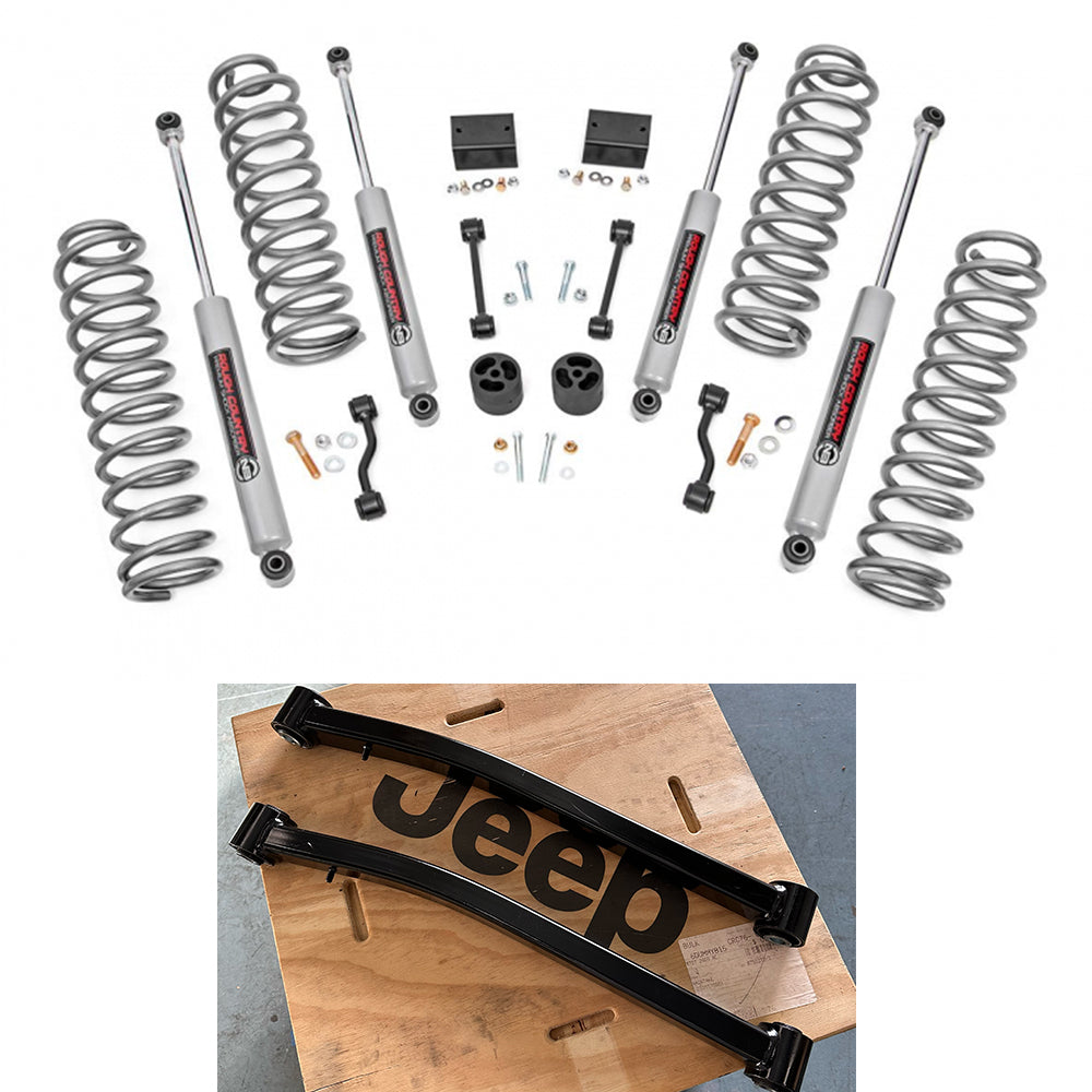 Rough Country ラフカントリー 2.5インチ リフトキット 4ドア車用 (JL