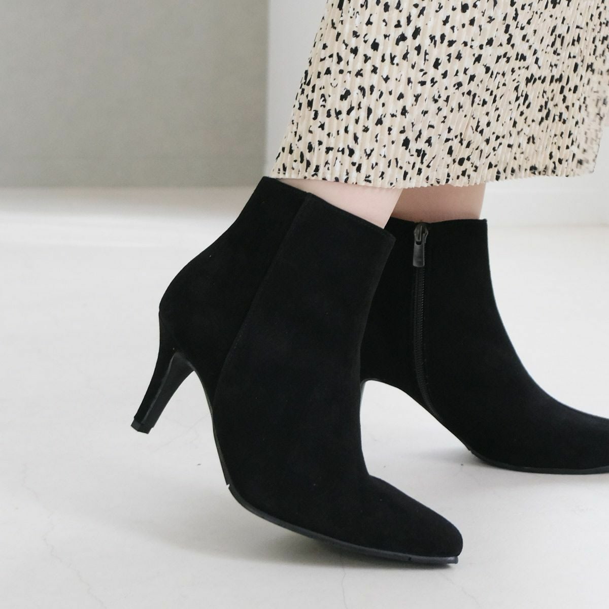 ポインテッドトゥブーツ日本製本革 レディース | 《公式》レディース