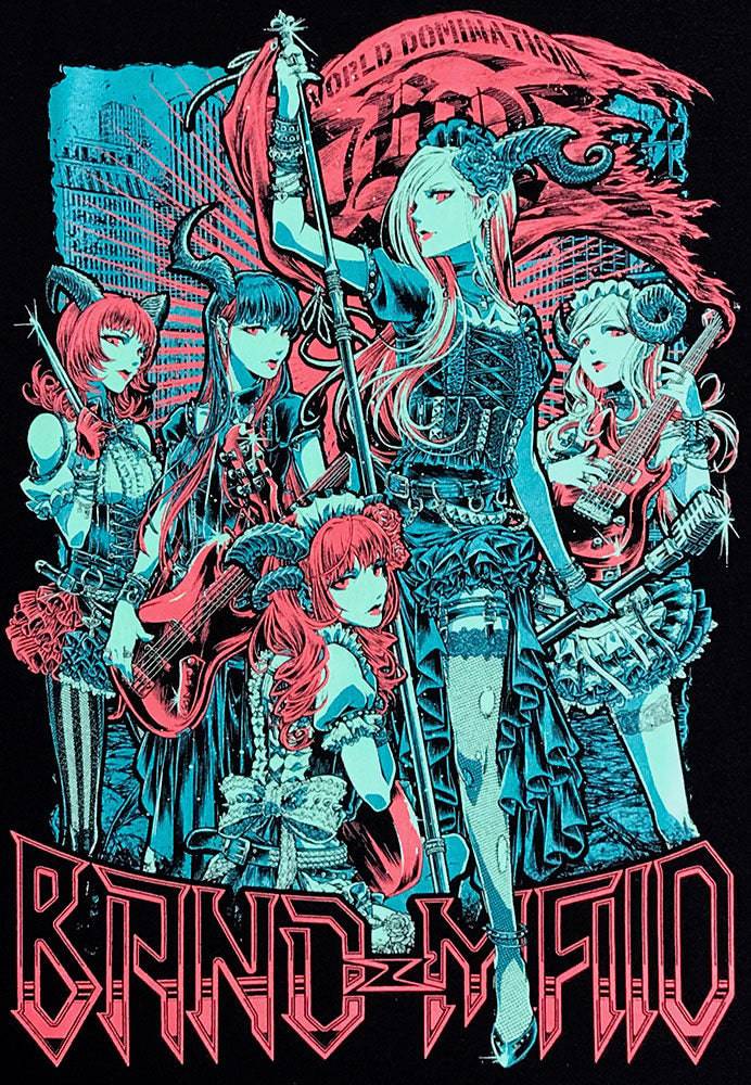 BAND-MAID Isana Kagami WORLD DOMINATION Hoodie (Limited Color