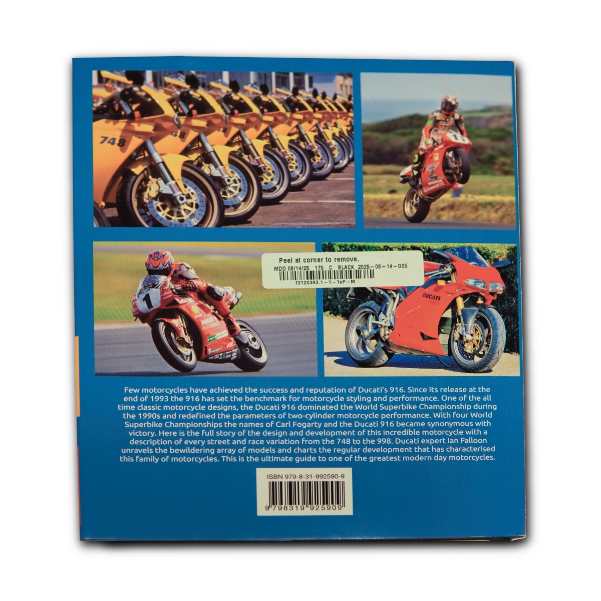 Ducati 916 (Including 851, 888, 748, 916, 955, 996, 998) by Ian