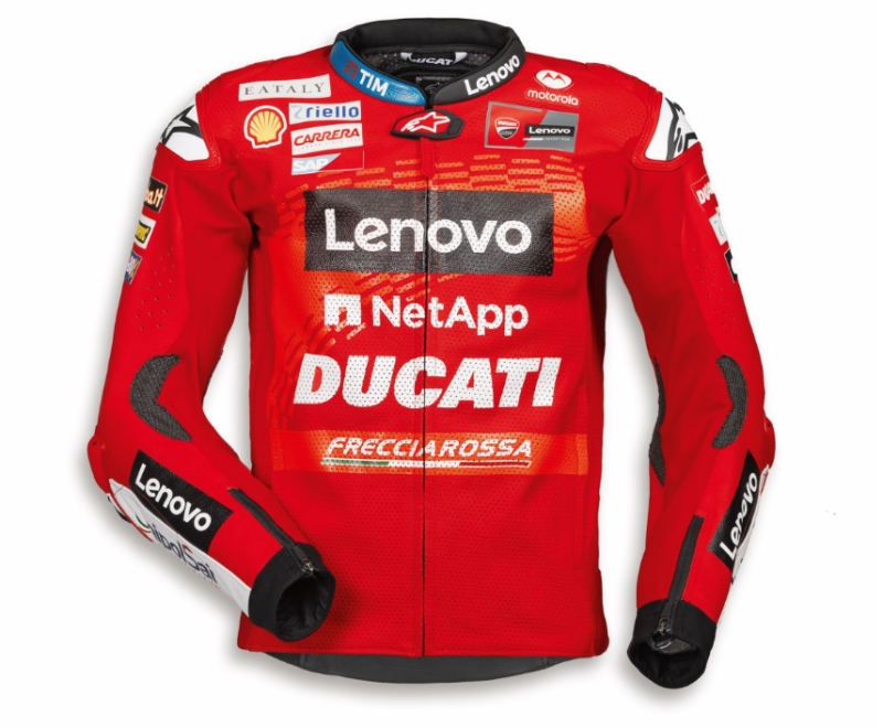 Ducati GP Team Replica '24 Perforated Leather Jacket by