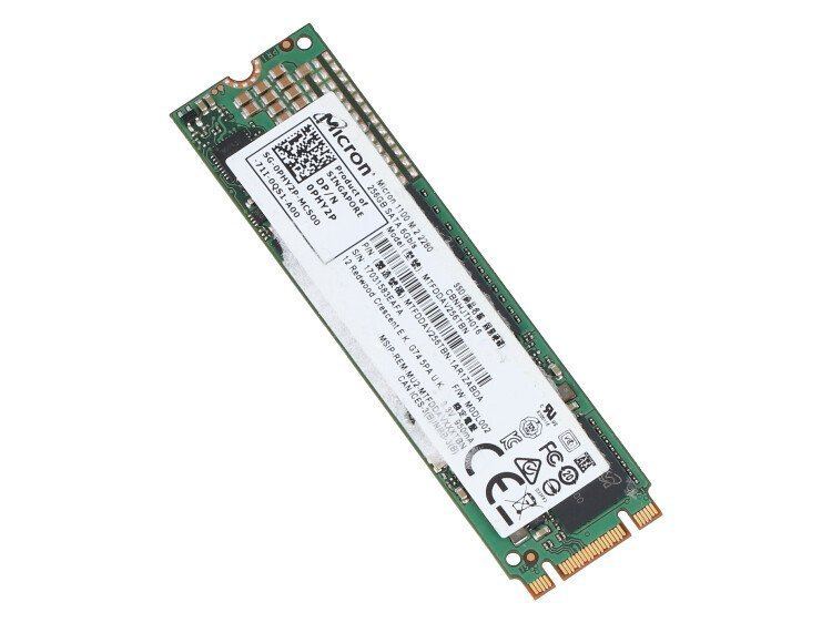 Micron 256GB M.2 2280 SATA SSD | Components  Drives Computers