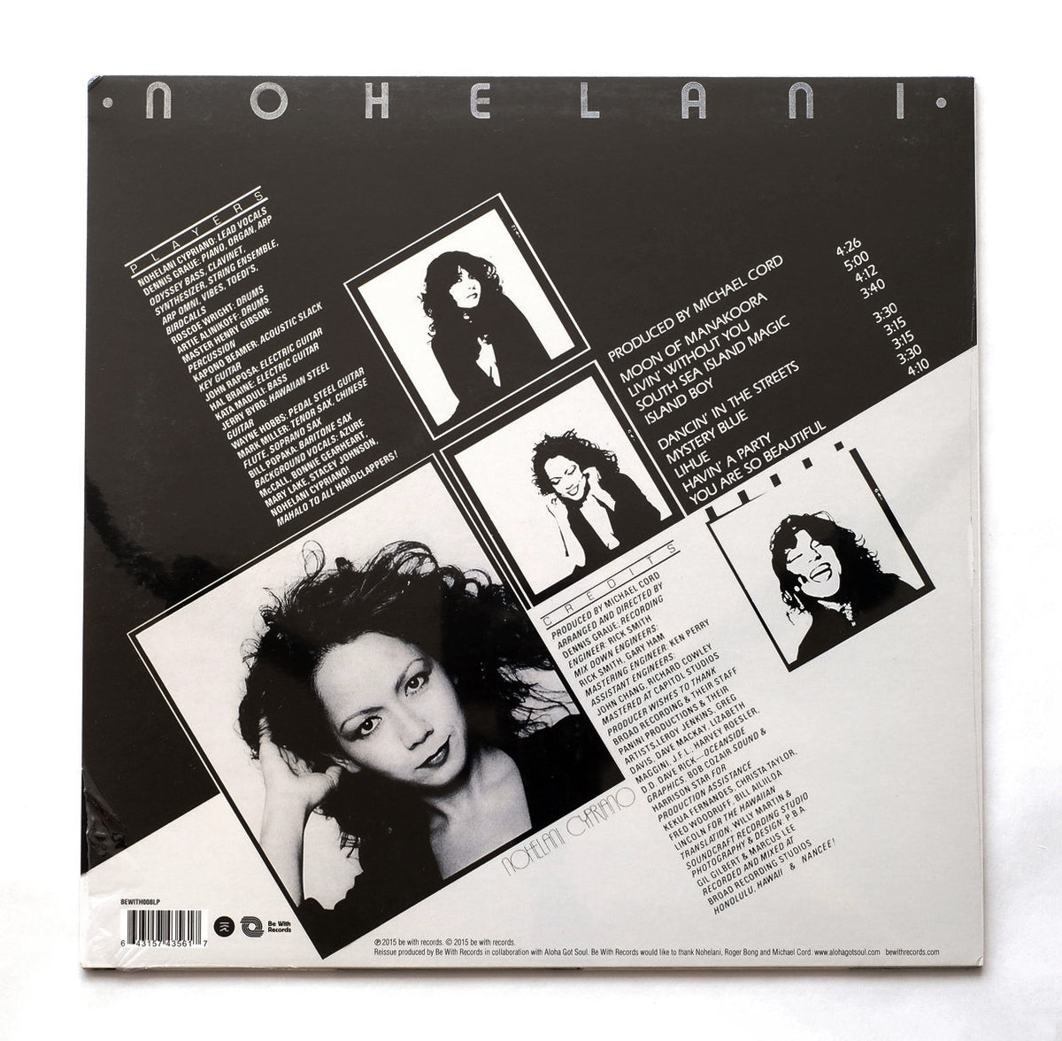 Nohelani Cypriano - Nohelani (BEWITH008) – Aloha Got Soul
