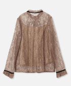 LOULOU WILLOUGHBY】レースベロアリボンブラウス|allureville OFFICIAL