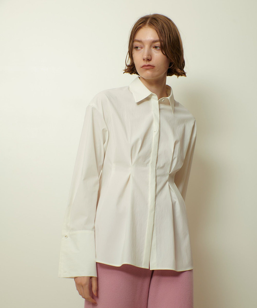 ダブルカフスタックシャツ|allureville OFFICIAL SITE / ONLINE SHOP