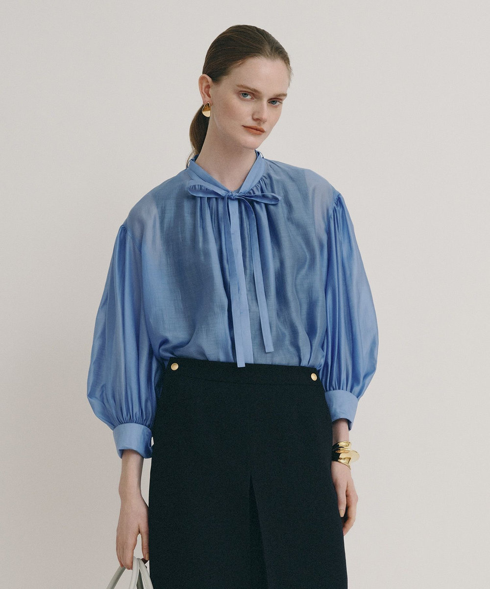 スリーブコンシャスブラウス|allureville OFFICIAL SITE / ONLINE SHOP