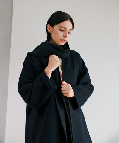 LOULOU WILLOUGHBY】シャルムビーバーリバーミドルコート|allureville