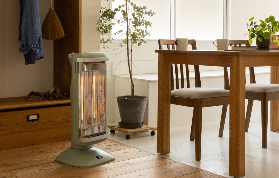 美品！ Aladdin遠赤グラファイトヒーター CAH-2G10Dミントグリーン 美