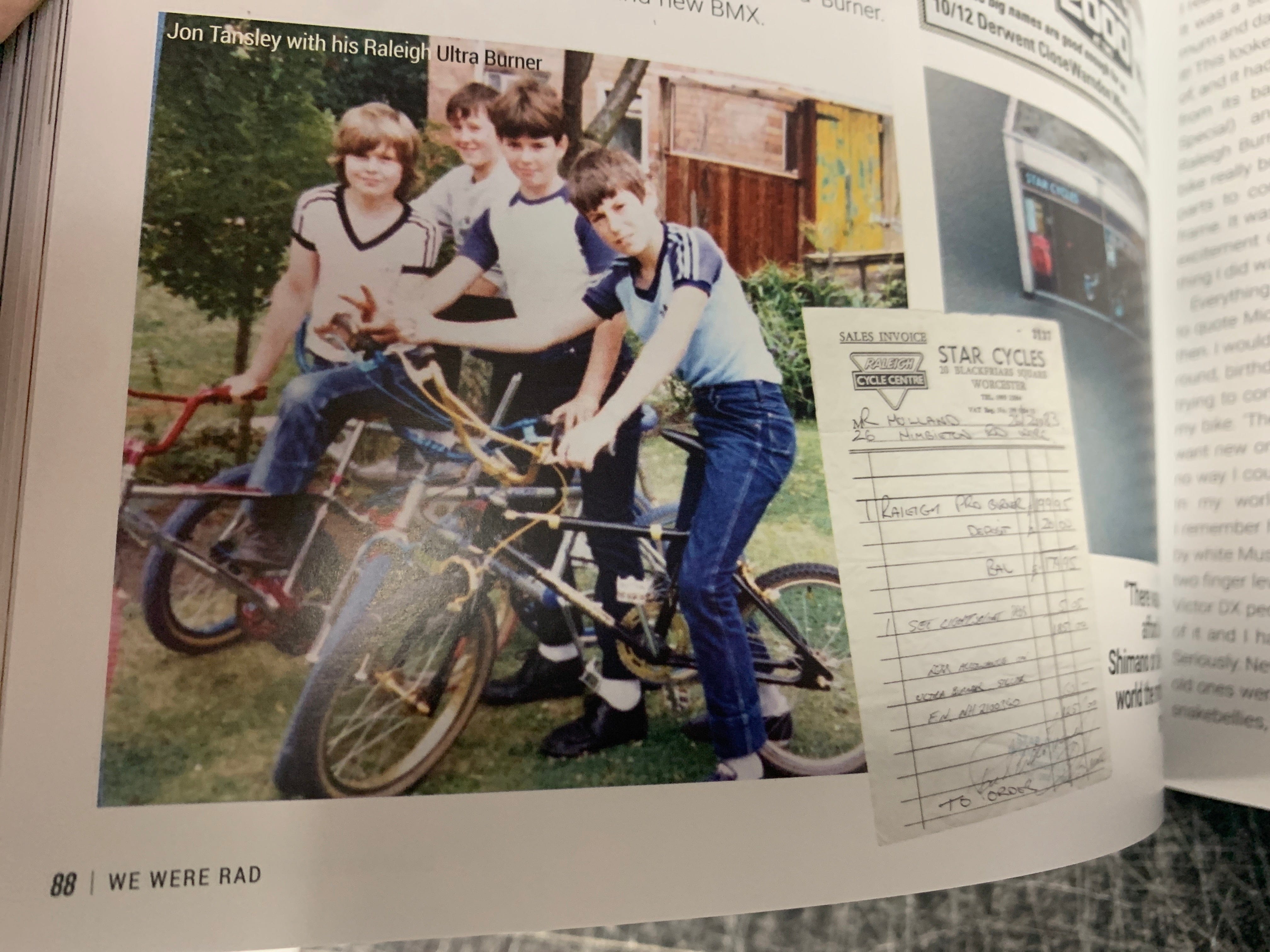 レア 書籍 WE WERE RAD BOOK 洋書 old school bmx｜