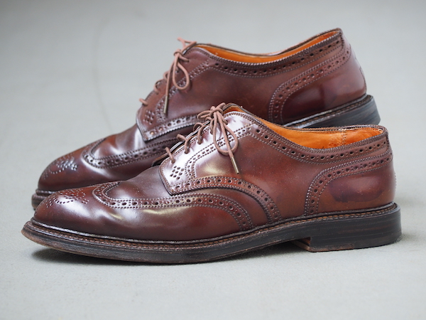 オールデン 2087 ダークバーガンディー コードバン ショートウィング