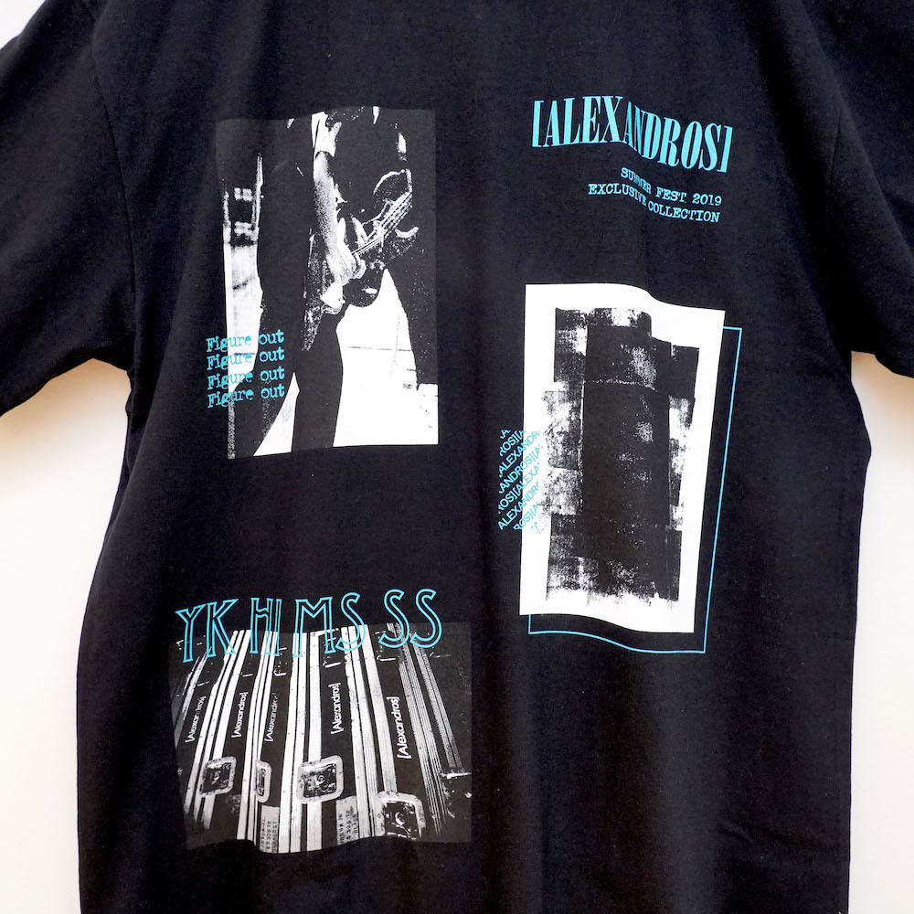 SPECIAL PRICE】2019 SUMMER TEE (BLACK) | [Alexandros
