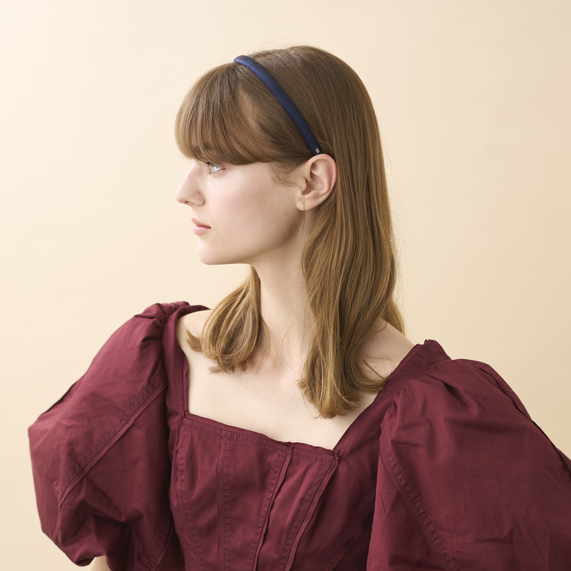 カチューシャ (1 cm)｜ALEXANDRE DE PARIS（アレクサンドル ドゥ パリ）