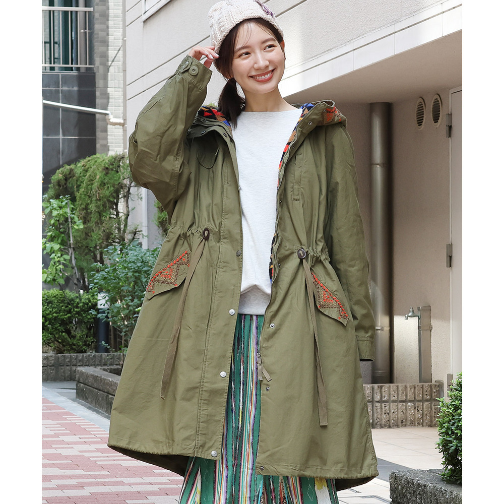 3WAYモッズコート(大きいサイズ) NWCBB702｜【アリノマ】大きいサイズ