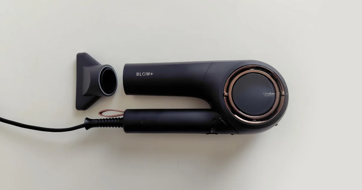 Onedam（ワンダム）プラズマケアヘアドライヤー BLOW+をレビュー。18