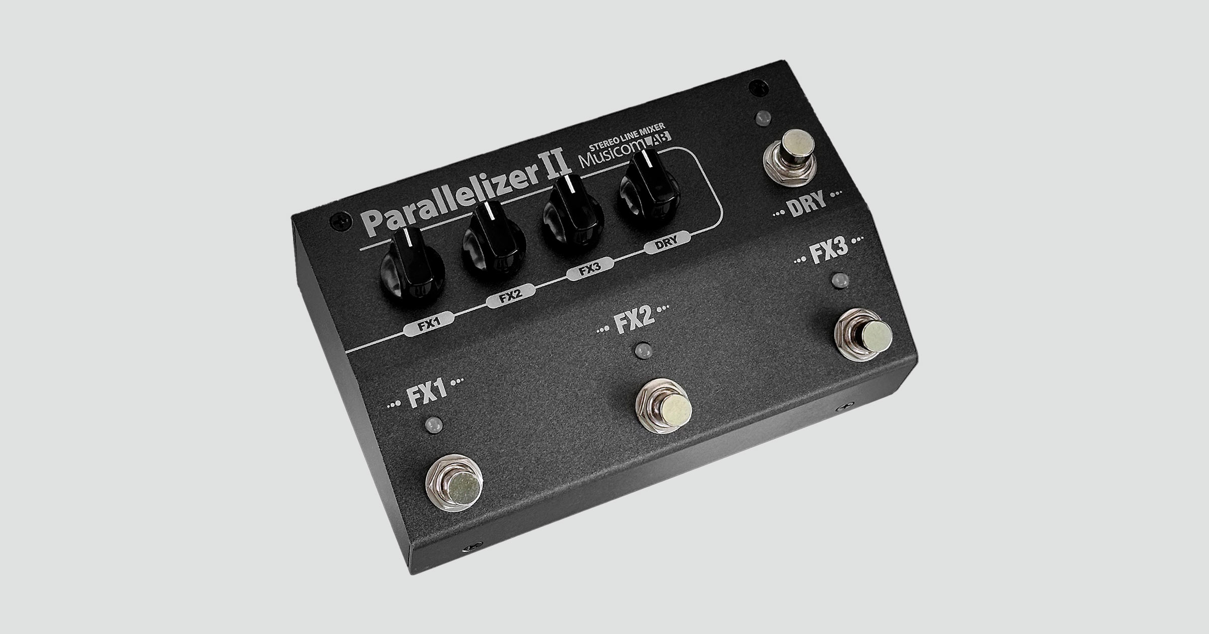 MusicomLAB | Parallelizer II | ステレオ・ライン・ミキサー | 製品情報