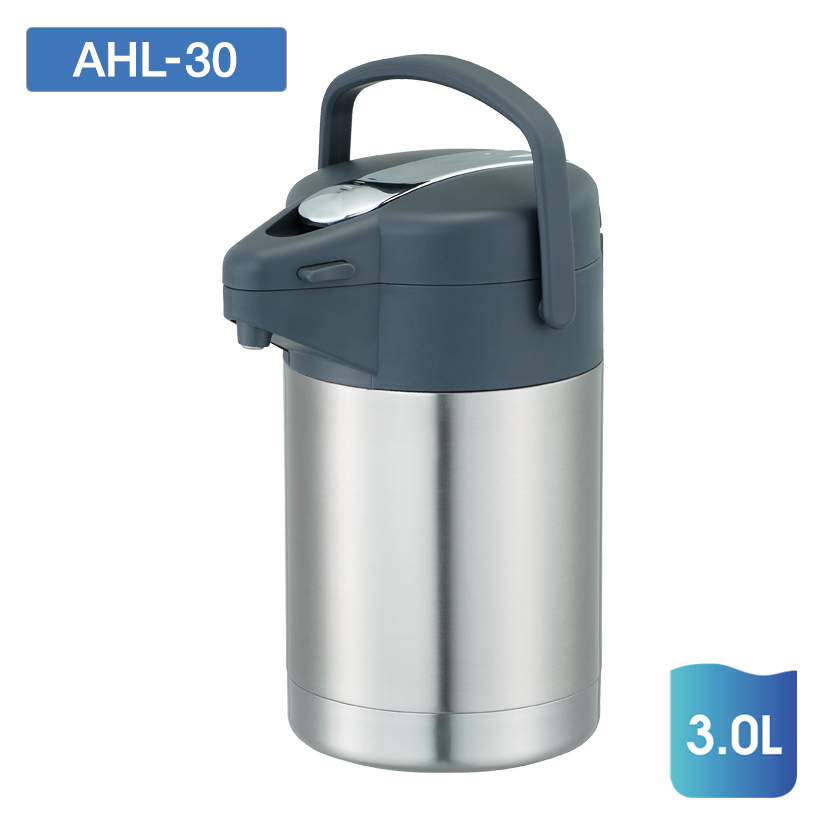 レバー式ステンレスエアーポット AHL-25/30 | 電気ポット・まほうびん