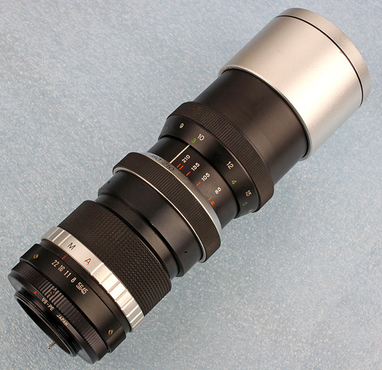 The Sun YS-85 85-210 mm f/ 4.5 Lens. Specs. MTF Charts. User Reviews.