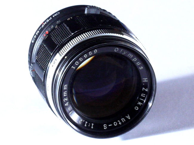 The Olympus H.Zuiko Auto-S 42 mm f/ 1.2 Lens. Specs. MTF Charts
