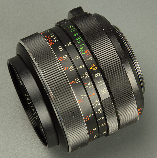 The Vivitar Wide-Angle 35 mm f/ 2.8 (Tokina) Lens. Specs. MTF