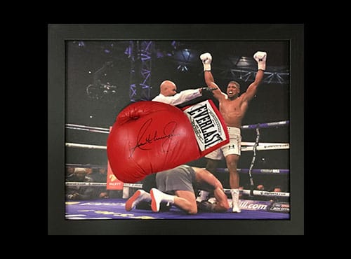 5階級制覇王者 5階級制覇王者 シュガーレイ・レナード 直筆 サイン