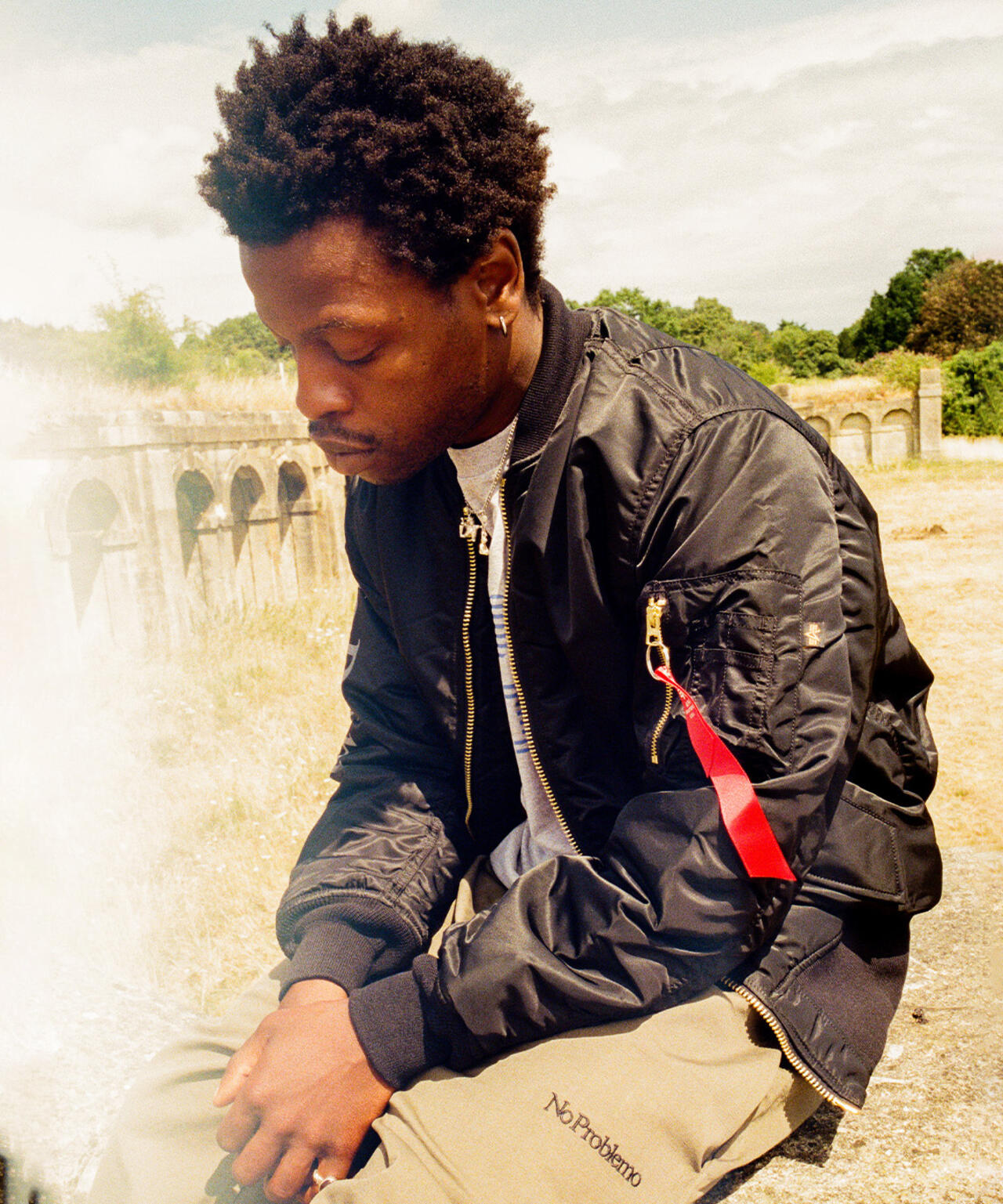 NO PROBLEMO X ALPHA NO WAR MA-1 ｜アルファ インダストリーズ