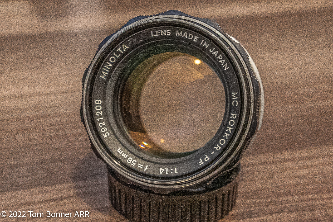 Old Glass: The Rokkor 58mm f/1.4 Prime Lens. Star Performer