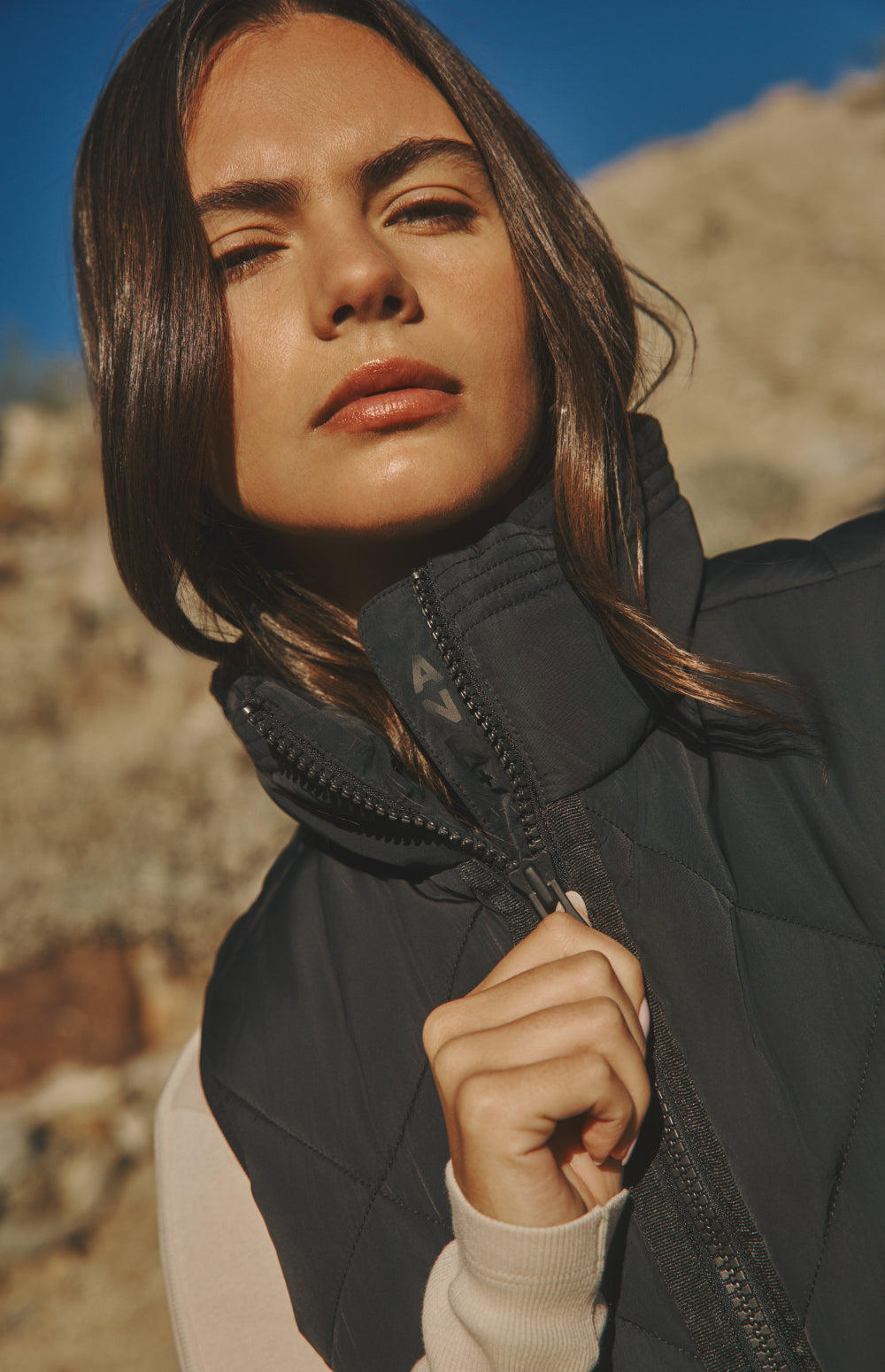 La Vitesse Cropped Vest, Black | Alp N Rock | Women's Vest