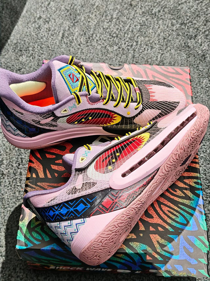 ANTA Shockwave 6 Pro “Flamingo” Kyrie Irving Basketball Shoes