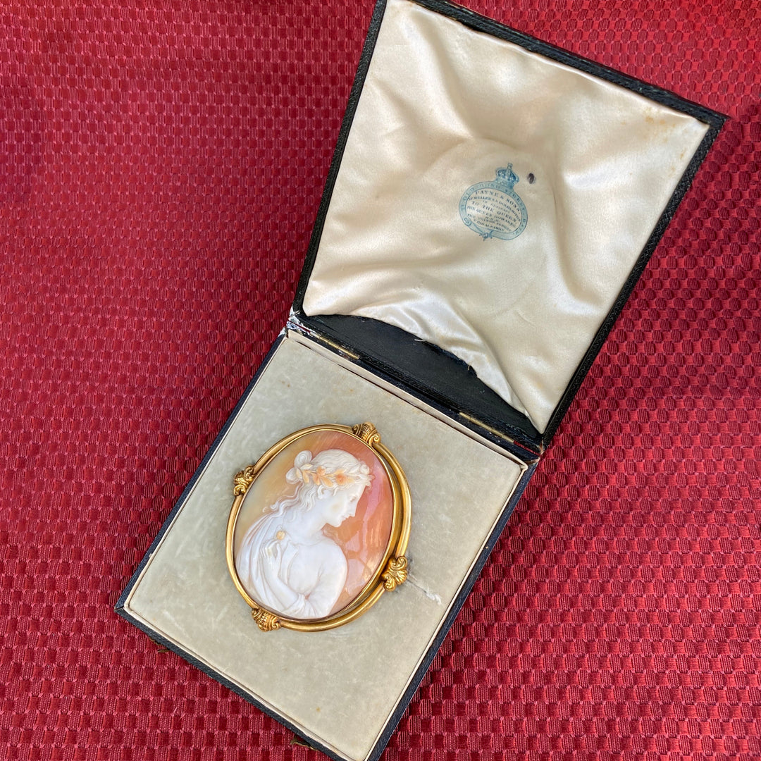 フローラ・カメオ（オリジナルボックス付） – 銀座アンティーク・アイ