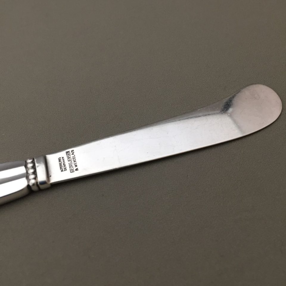 ジョージ・ジェンセン「“Acorn” バターナイフ 長さ15cm