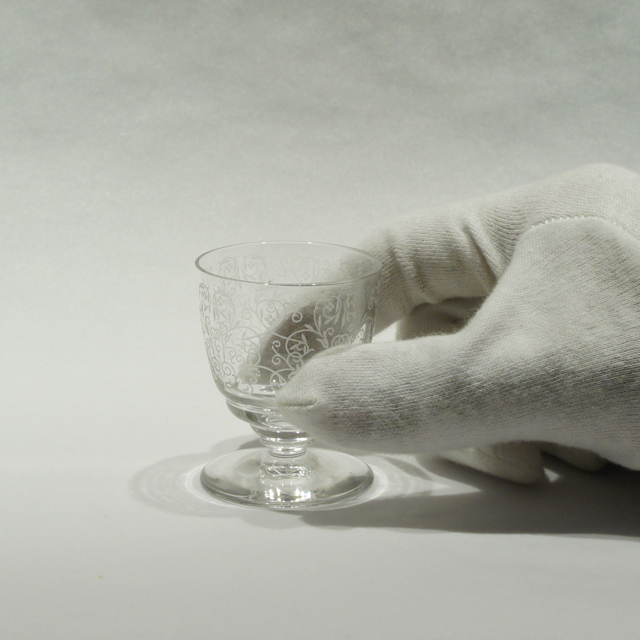 オールドバカラ「リュリ LULLI リキュールグラス 高さ5cm (容量約25ml