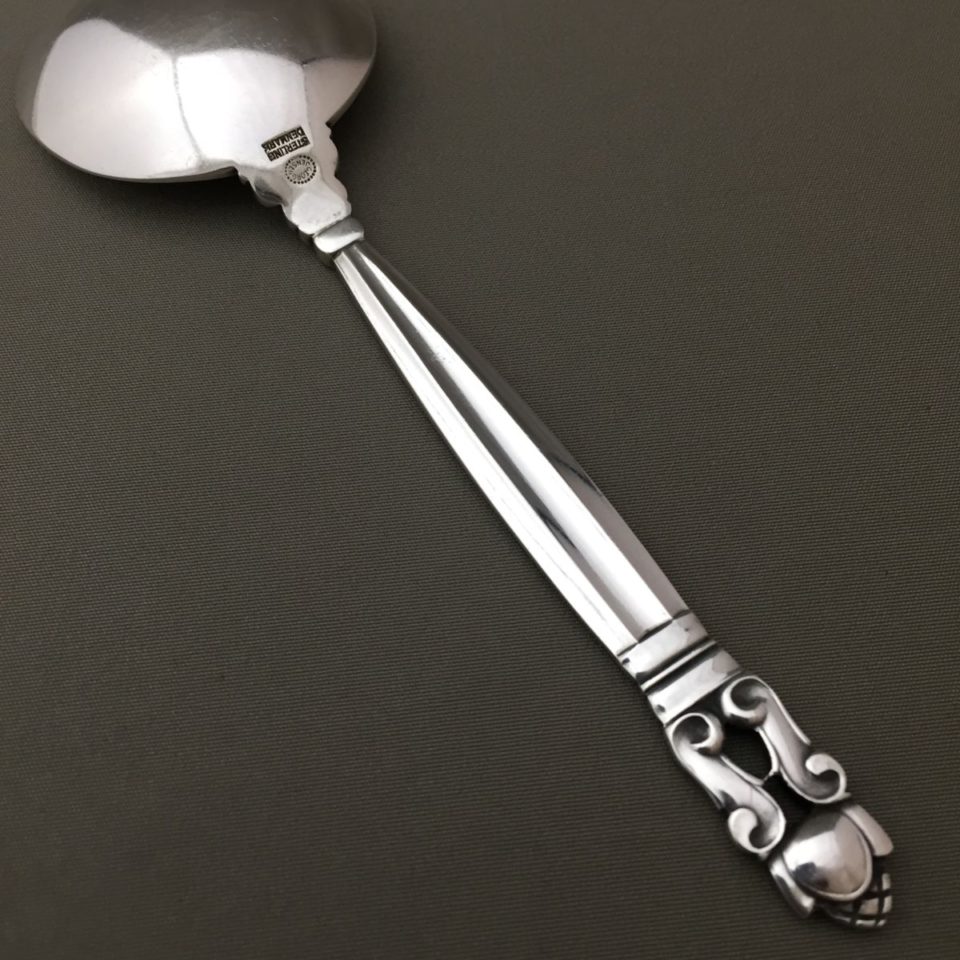 ジョージ・ジェンセン「“Acorn” スープスプーン 長さ13cm